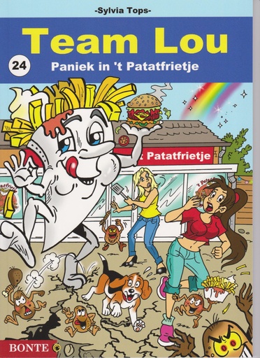 Team Lou 24 Paniek in t Patatfrietje HERDRUK