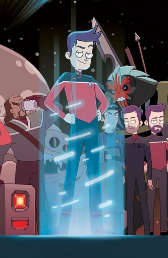 Star Trek: Lower Decks #14 Variant B (Fenoglio Connecting Va