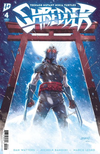 Teenage Mutant Ninja Turtles: Shredder #4 Variant B (Bandini