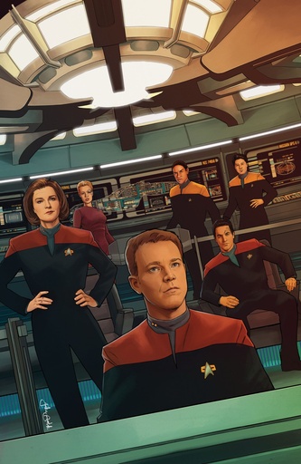 Star Trek: Voyager--Homecoming #4 Variant RI (10) (Bartok Fu