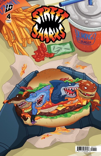 Street Sharks #4 Cover A (Murphy)