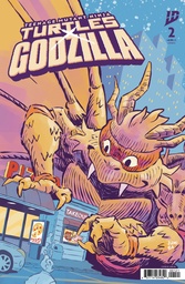 Teenage Mutant Ninja Turtles x Godzilla #2 Variant B (Ba)