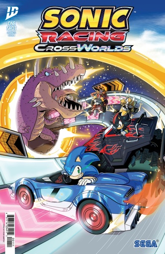 Sonic the Hedgehog: Sonic Racing CrossWorlds Cover A (Jampol