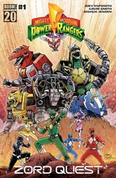 Mighty Morphin Power Rangers: Zord Quest #1 A Main (Dressed,