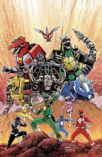 Mighty Morphin Power Rangers: Zord Quest #1 D 1:10 INCV (Ful