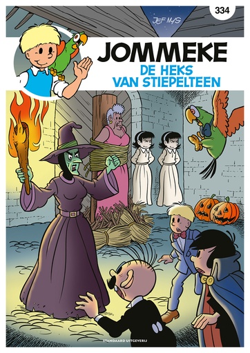 Jommeke SC 334 De heks van Stiepelteen
