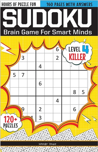 Sudoku - Brain Games For Smart Minds Level 4 Killer : Brain