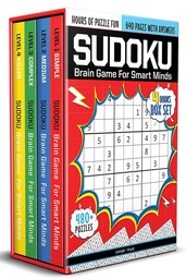 Sudoku - Brain Games For Smart Minds Box Set Of 4 Books : Br