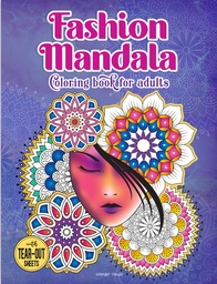 Fashion Mandala Coloring book for Adults