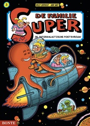 De Familie Super HC KLEUR 3 De Intergalactische poetsvrouw