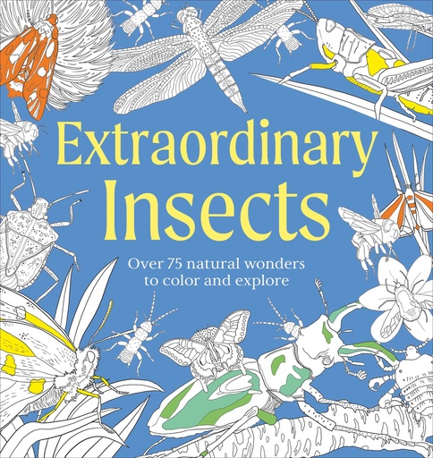 Extraordinary Insects Coloring Book