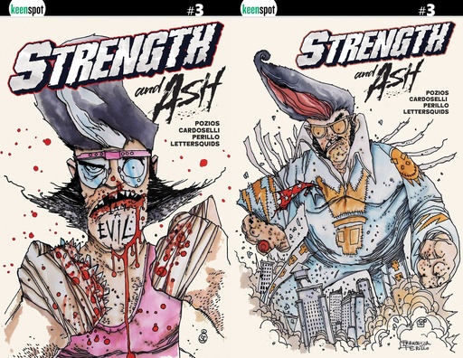STRENGTH & ASH 3 CVR D STEFANO CARDOSELLI & FRANCESCA PERILL