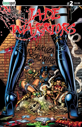 JADE WARRIORS 2 CVR A MIKE DEODATO YAKUZA RECKONING