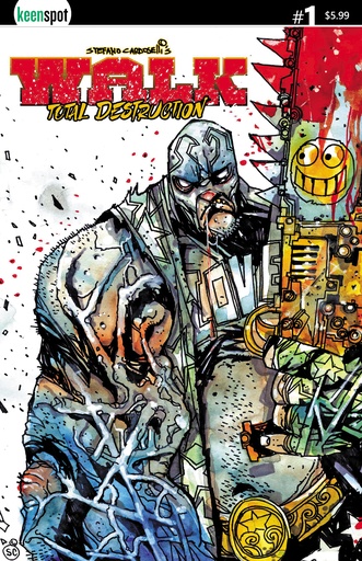 WALK TOTAL DESTRUCTION 1 (ONE SHOT) CVR A STEFANO CARDOSELLI