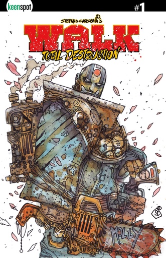 WALK TOTAL DESTRUCTION 1 (ONE SHOT) CVR C STEFANO CARDOSELLI