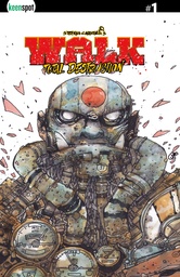 WALK TOTAL DESTRUCTION 1 (ONE SHOT) CVR D STEFANO CARDOSELLI