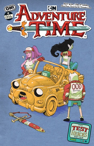 ADVENTURE TIME (2025) 16 CVR B JOHN P GOLDEN VAR