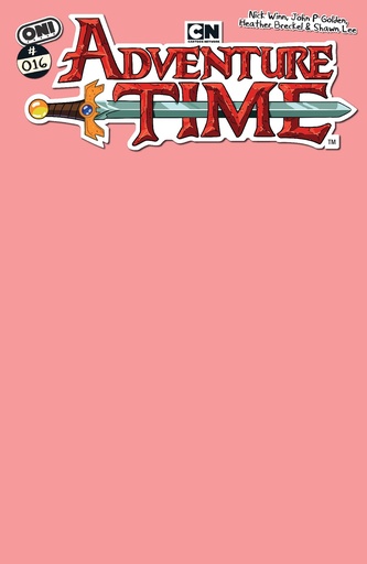 ADVENTURE TIME (2025) 16 CVR C BLANK SKETCH VAR