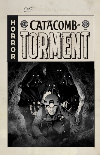 EC CATACOMB TORMENT 14 CVR D INC 1 20 DANNY LUCKERT B&W ARTI