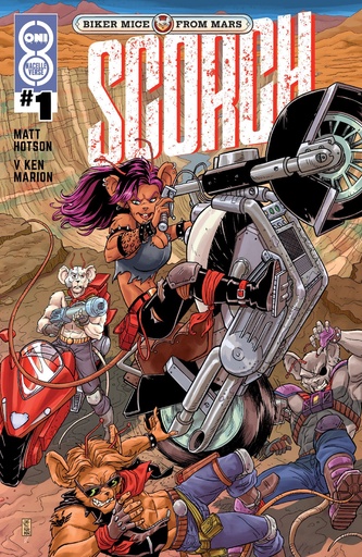 BIKER MICE FROM MARS SCORCH 1 CVR C AJ JOTHIKUMAR VAR
