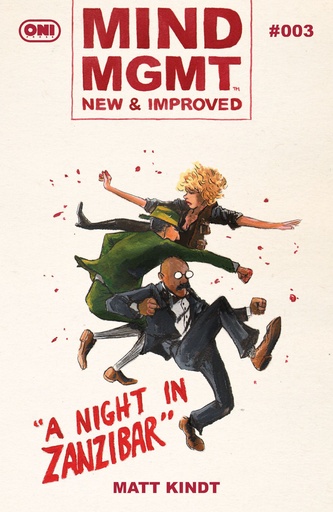 MIND MGMT NEW & IMPROVED 3 CVR A MATT KINDT