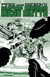 SUPER MONDO MEGA MUTTS 2 CVR B ALEX DIOTTO HOMAGE VAR