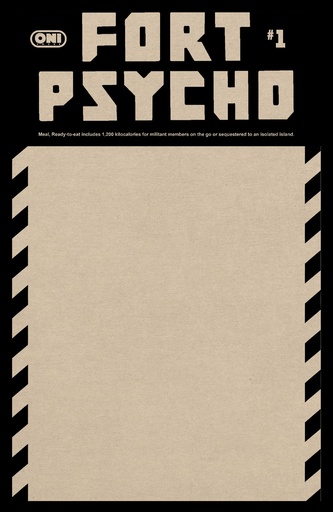 FORT PSYCHO 1 CVR E BLANK SKETCH VAR