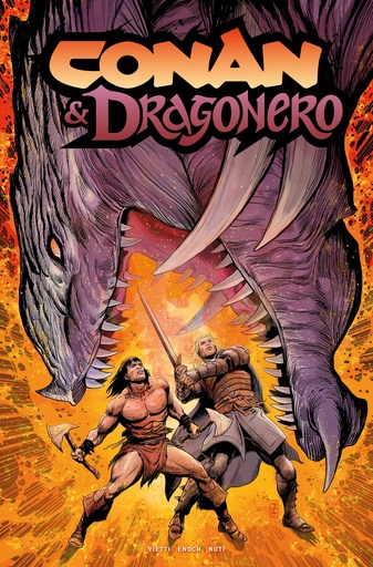 CONAN AND DRAGONERO 4 (OF 7) CVR A PATCH ZIRCHER