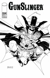 GUNSLINGER SPAWN 57 CVR B CARLO BARBERI B&W VAR