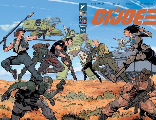 GI JOE 25 CVR A TOM REILLY WRAPAROUND