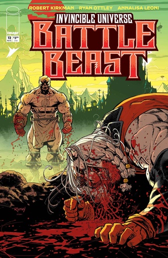 INVINCIBLE UNIVERSE BATTLE BEAST 12 CVR A RYAN OTTLEY & ANNA