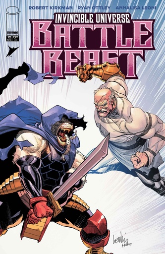 INVINCIBLE UNIVERSE BATTLE BEAST 12 CVR B LEINIL YU & ROMULO