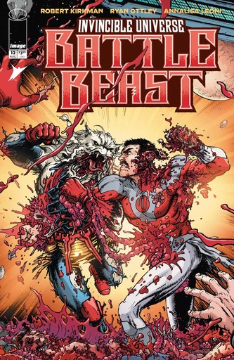 INVINCIBLE UNIVERSE BATTLE BEAST 12 CVR C INC 1:10 CHRIS BUR