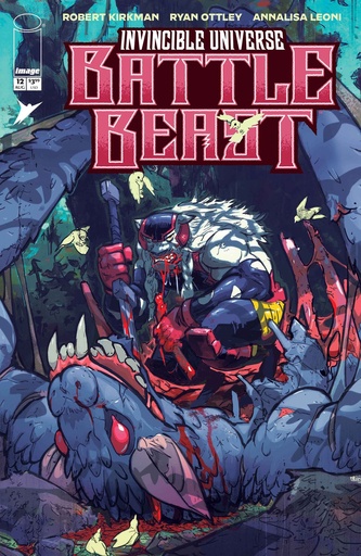 INVINCIBLE UNIVERSE BATTLE BEAST 12 CVR D INC 1:25 RILEY ROS