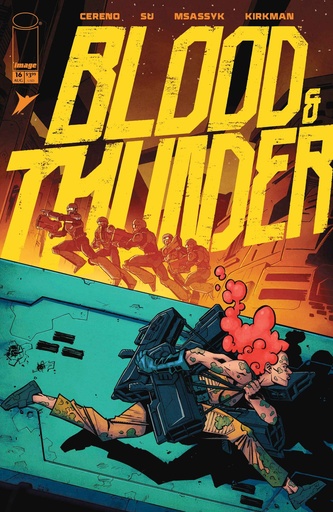 BLOOD & THUNDER 16 CVR B NICK ROCHE & JOSH BURCHAM VAR