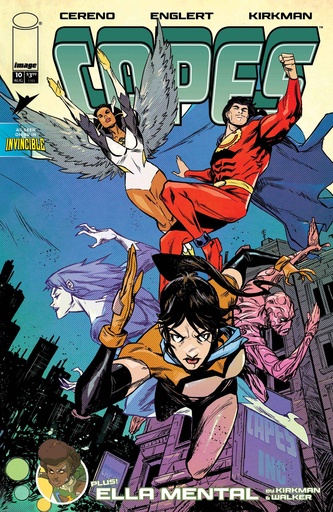 INVINCIBLE UNIVERSE CAPES 10 CVR E SANFORD GREENE CONNECTING