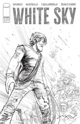 WHITE SKY 6 CVR C JP MAVINGA B&W VAR