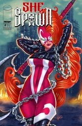 SHE-SPAWN 4 (OF 5) CVR B DAVE HARRIGAN VAR