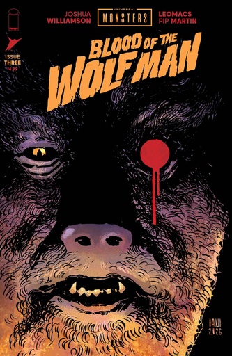 UNIVERSAL MONSTERS BLOOD OF THE WOLF MAN 3 (OF 4) CVR E INC