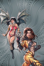 WITCHBLADE VAMPIRELLA 1 (ONE SHOT) CVR E INC 1:50 JOSEPH MIC