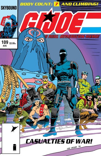 GI JOE A REAL AMERICAN HERO 109 HAMA FILES EDITION CVR A LEE