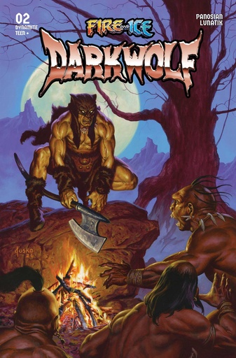 FIRE AND ICE DARKWOLF 2 CVR C JOE JUSKO VAR