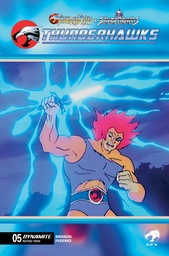 THUNDERCATS X SILVERHAWKS THUNDERHAWKS 5 CVR E ANIMATION ART