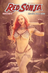 RED SONJA SHE DEVIL WITH A SWORD 4 CVR E COSPLAY ASHLYNNE DA
