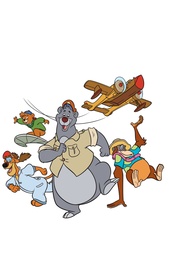 TALESPIN 1 CVR O INC 1:25 ANIMATION ART VIRGIN VAR