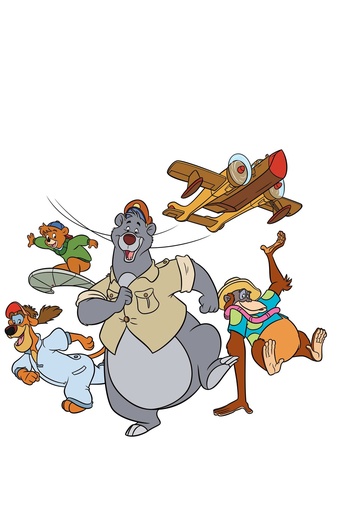 TALESPIN 1 CVR O INC 1:25 ANIMATION ART VIRGIN VAR