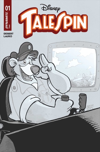 TALESPIN 1 CVR R INC 1:50 CARLO LAURO LINE ART VAR