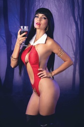 VAMPIRELLA VS RED SONJA RED CITY 1 CVR H INC 1:10 COSPLAY VA