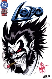 DF LOBO 1 SIGNED AND REMARKED BY KEN HAESER