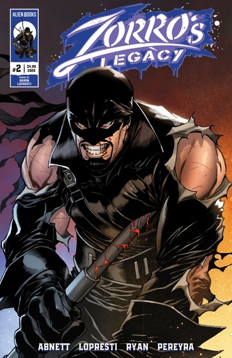 ZORROS LEGACY 2 COVER A (LOPRESTI)